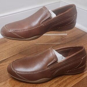 Red Wing Shoes Tan Leather Slip-On Loafers